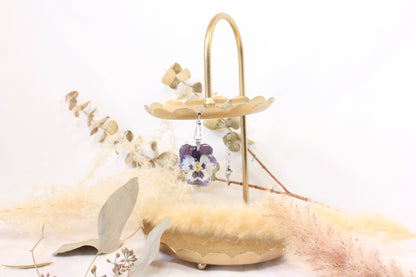 Chaine argent avec fleur