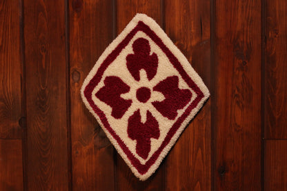 Tapis murale losange