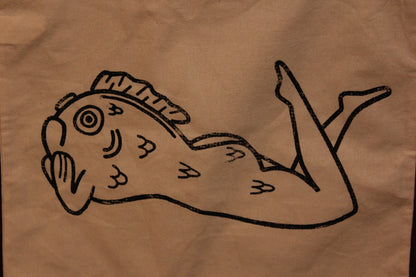 Sac de coton avec logo