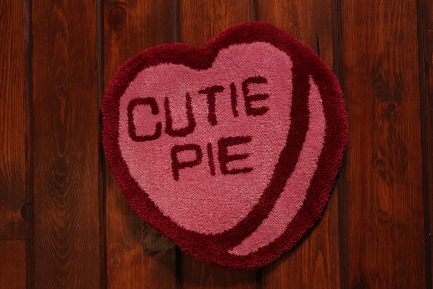 Tapis murale candy heart